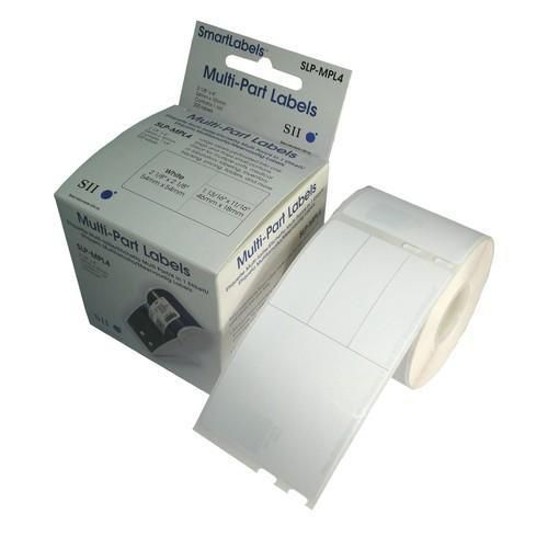 Seiko-Instruments 42100665 W128924153 Slp-Mpl4 White Self-Adhesive 