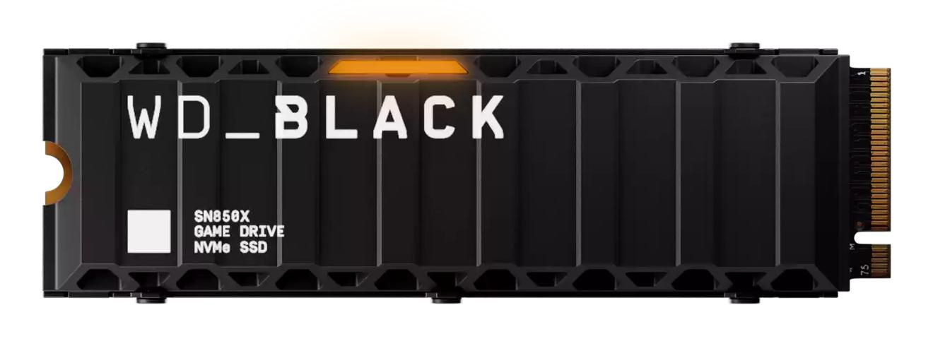 WD_BLACK SN850X WDS800T2XHE - SSD - CHIFFRÉ - 8 TO - INTERNE - M.2 2280 - PCIE 4.0 X4 (NVME) - TCG OPAL ENCRYPTION 2.01 - DISS