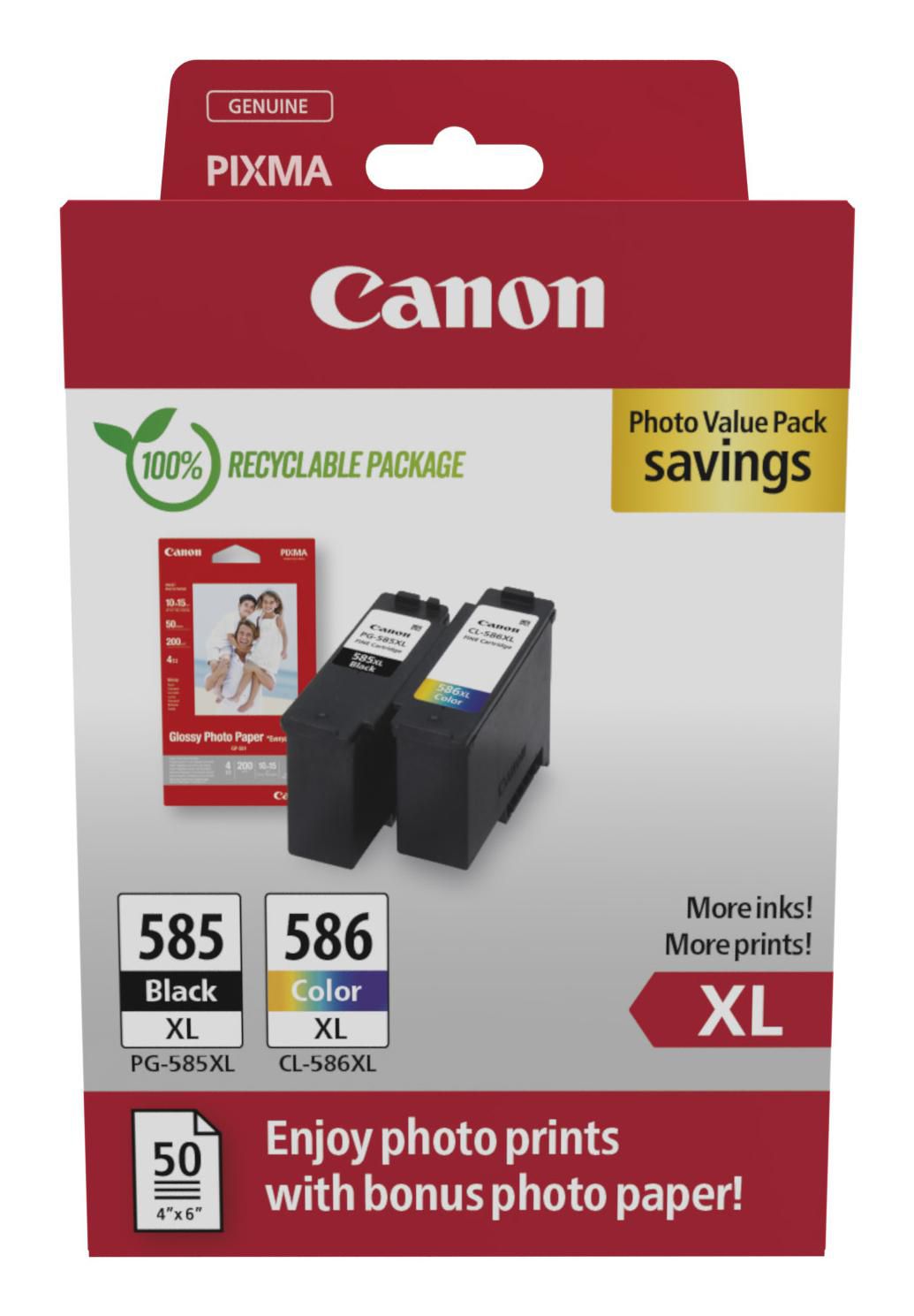 Canon PG-585XL/CL-586 PVP...