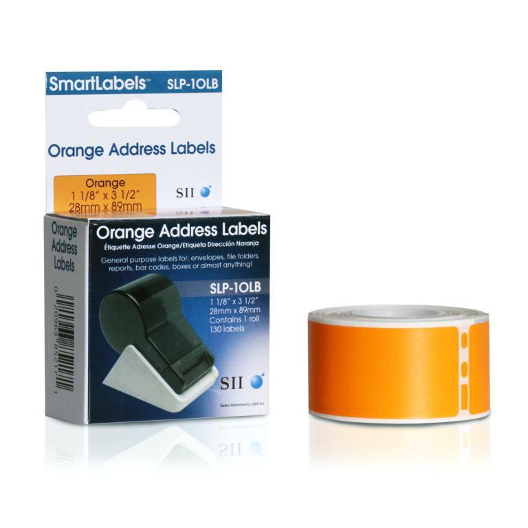 Seiko-Instruments 42100628 W128924739 Slp-1Olb Orange Self-Adhesive 