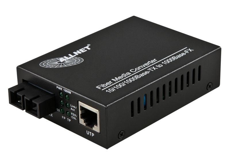 Allnet ALL MC103G SC MM, mediaconverter 1000BaseTX/1000BaseSX, connector SC, multimode