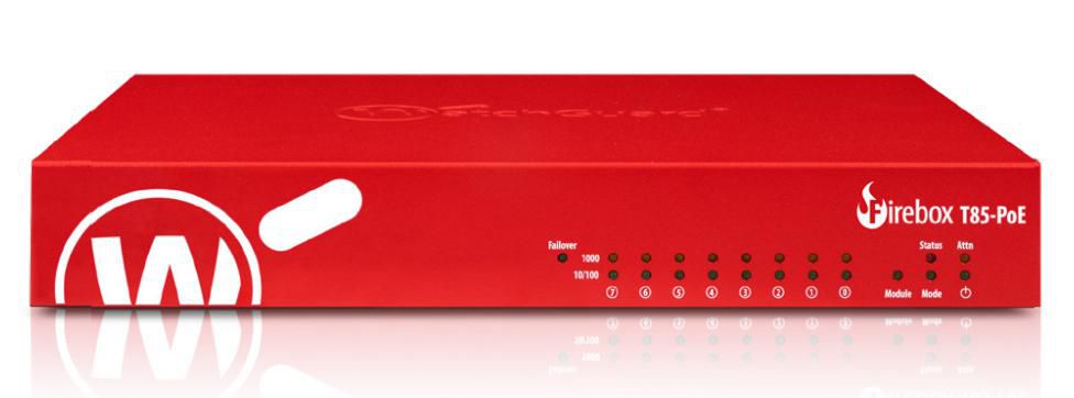 WatchGuard WGT85035-EU W128926072 Firebox T85-Poe Hardware 
