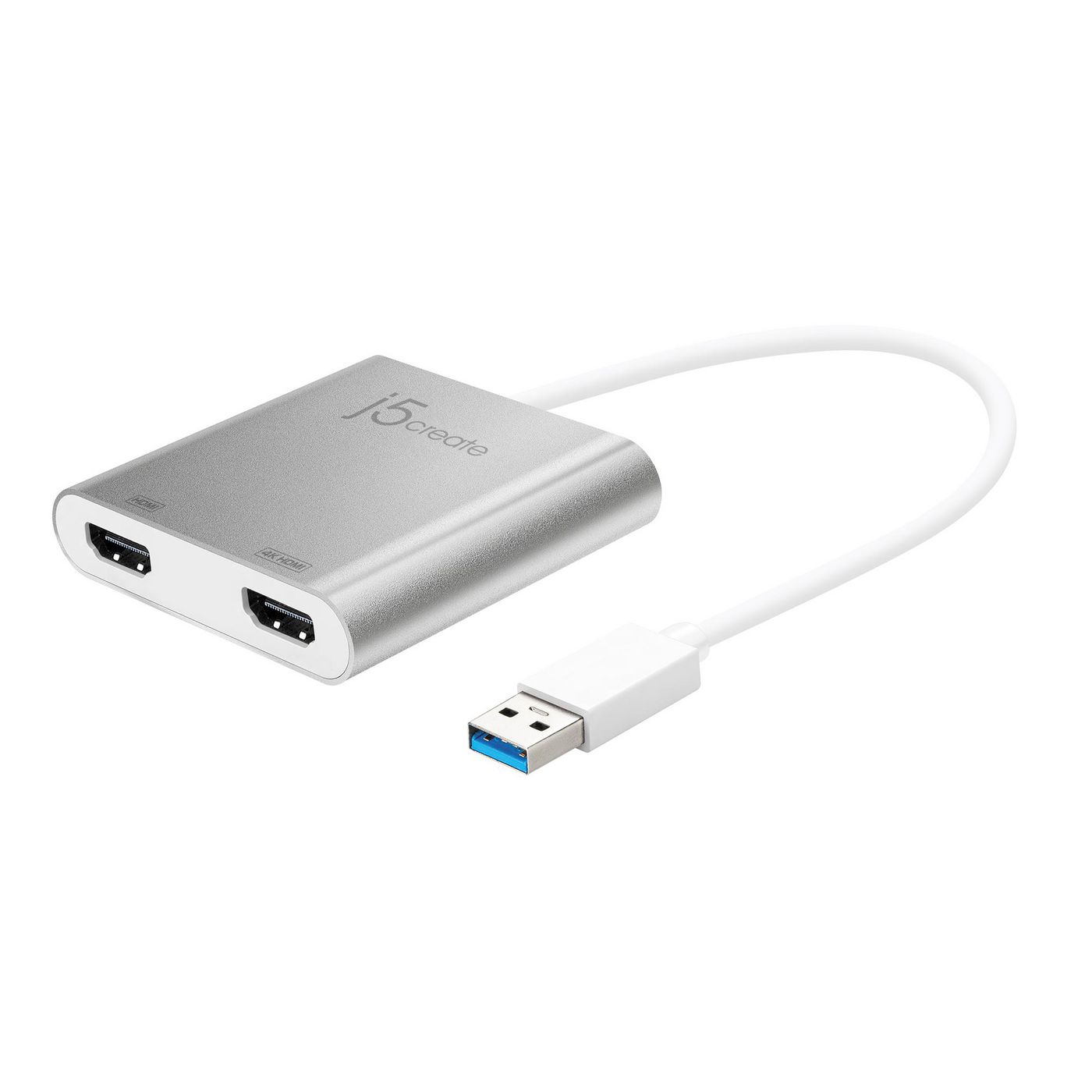 j5create JUA365-N Adattatore multi-monitor da USBÃ¢â€žÂ¢ 3.0 a Dual HDMI