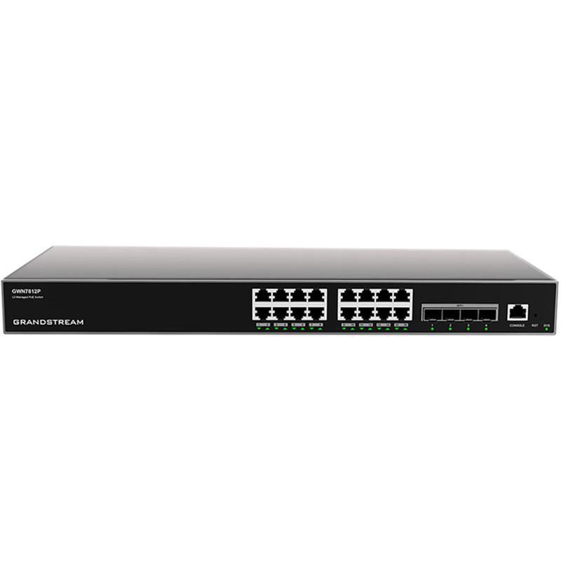 Grandstream GWN7812P W128926504 Network Switch Managed L3 