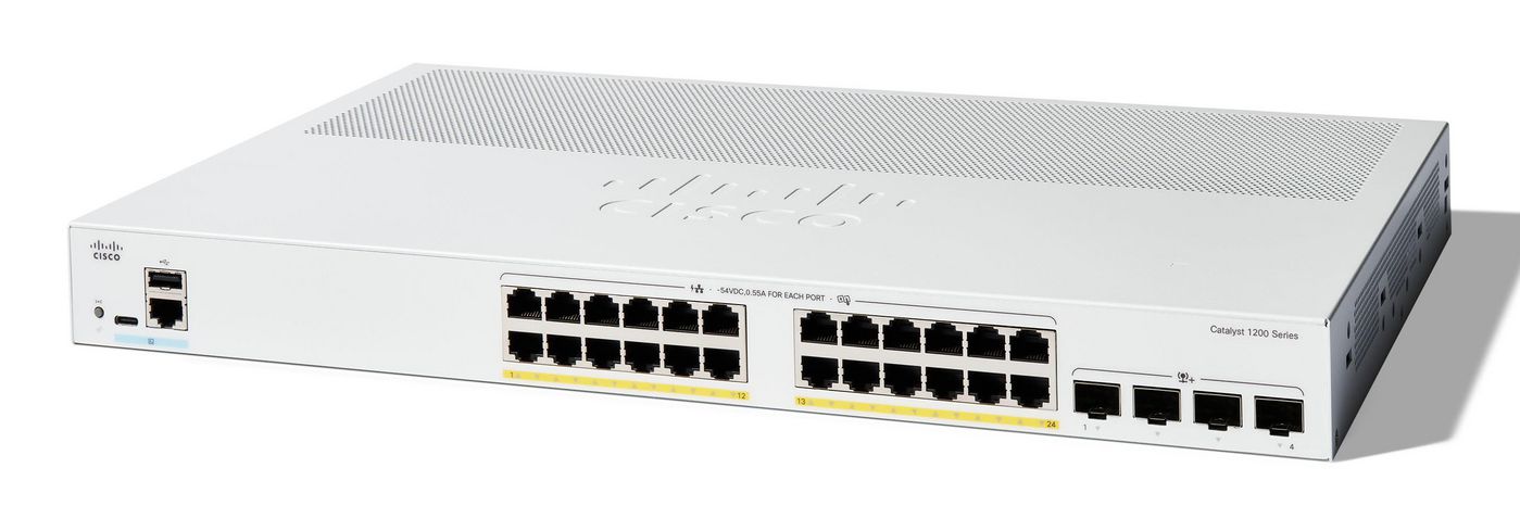 24P-4X Smart Switch, 24 Port