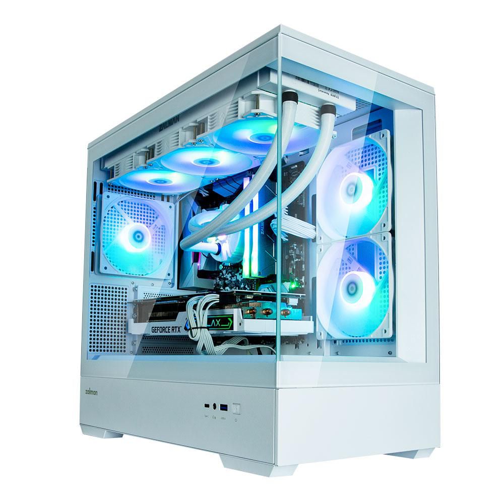 Zalman P30 WHITE W128926832 Computer Case Mini Tower 