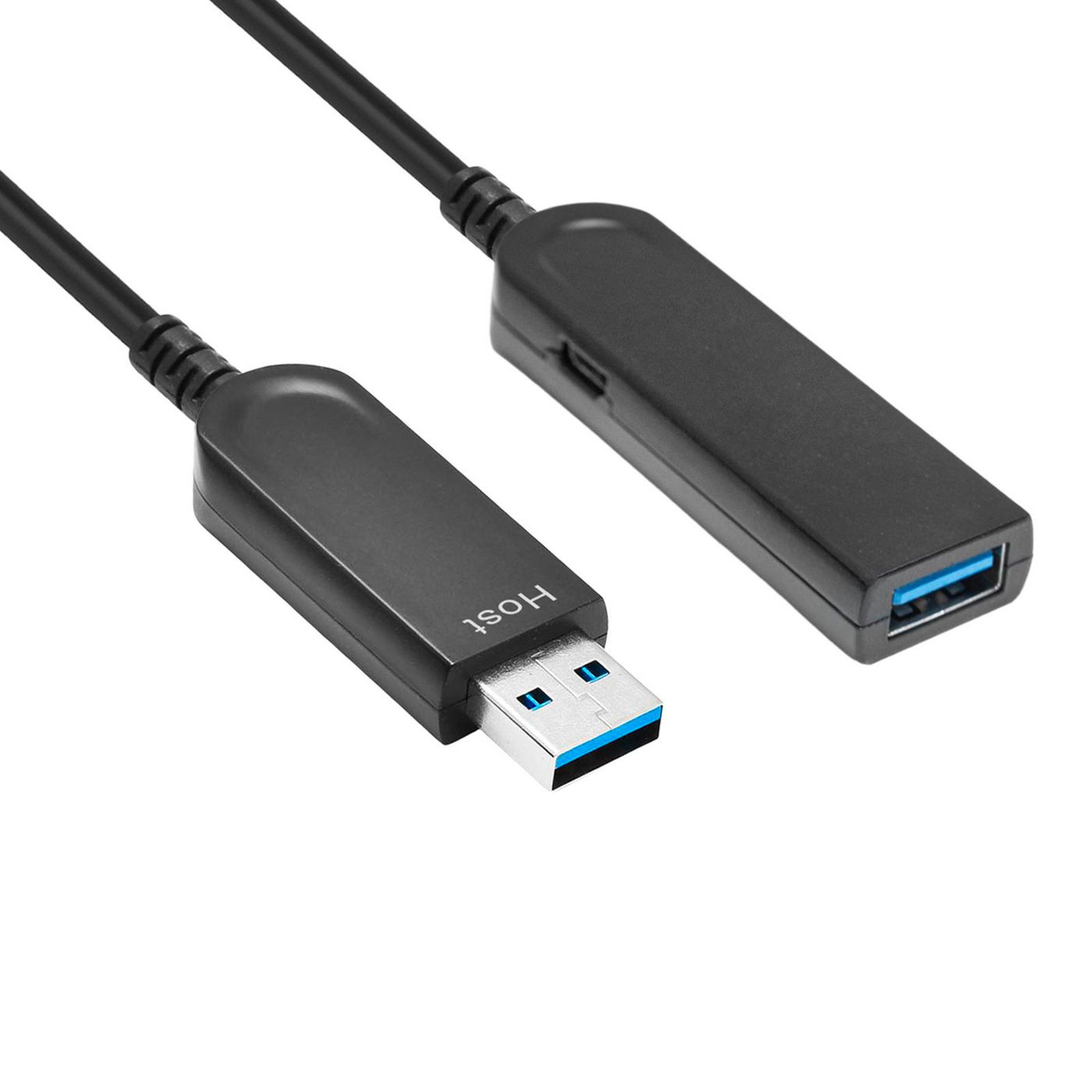 Microconnect MC-USB3.0AAF20AOP cavo USB USB 3.2 Gen 2 [3.1 Gen 2] 20 m USB A Nero (Premium Optic fiber USB 20m, - 3.2 Gen 2 A-A