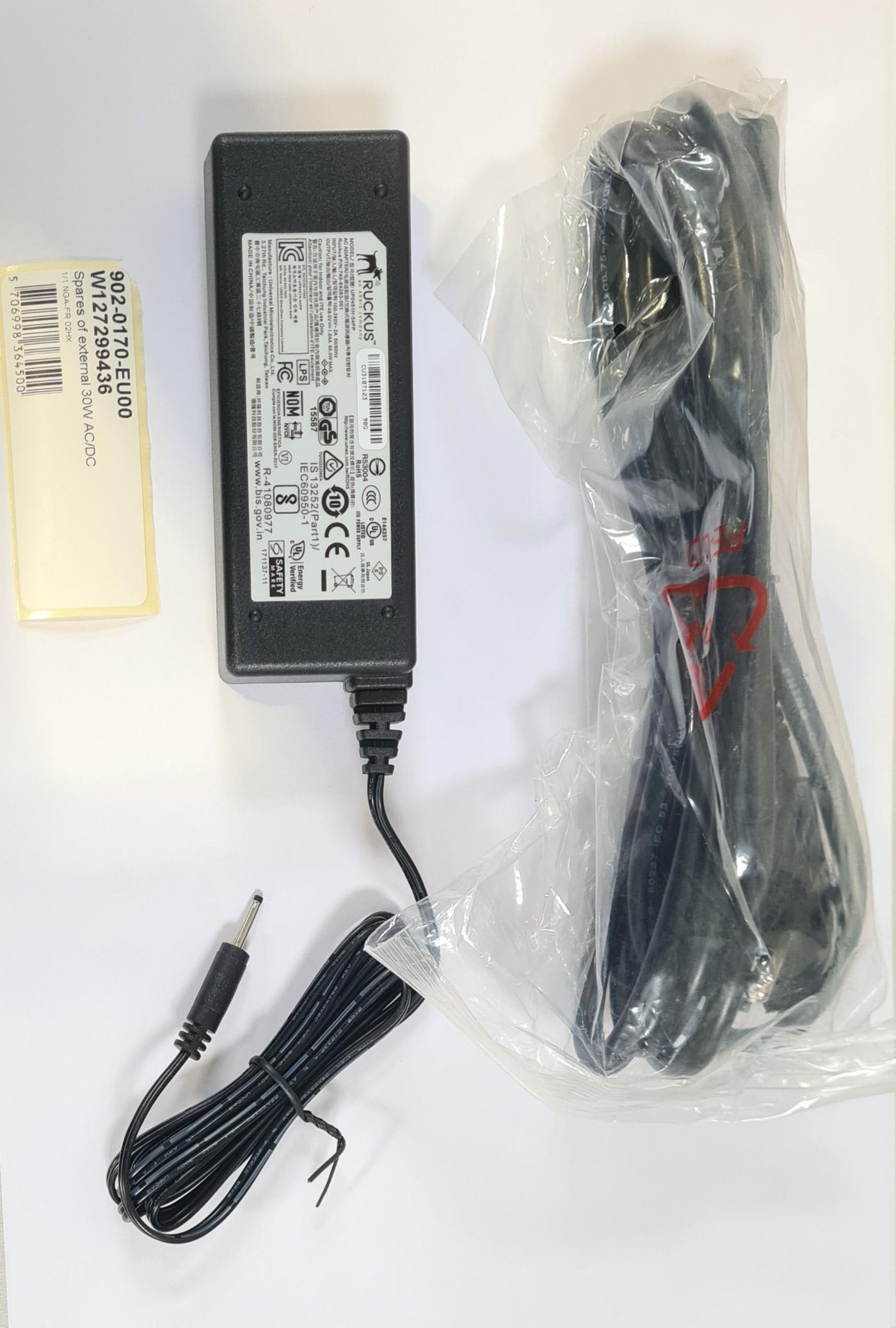 Spares of external 30W AC/DC - 902-0170-EU00