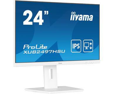 iiyama ProLite XUB2497HSU-W2 Monitor PC 605 cm (23.8") 1920 x 1080 Pixel Full HD LED Bianco