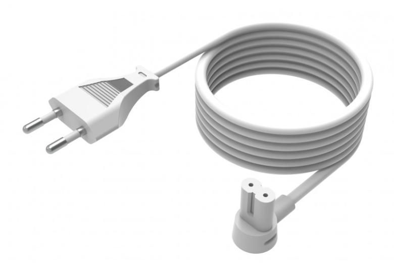 Flexson FLXE5M1011EU cavo di alimentazione Bianco 5 m (Flexson 5M Power Cable For Sonos ERA,)