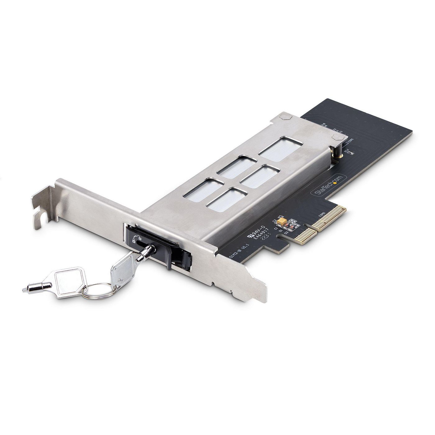 StarTech.com Rack rimovibile per SSD M.2 NVMe a PCIe x4 / Backplane mobile per slot di espansione PCI Express Installazione sen