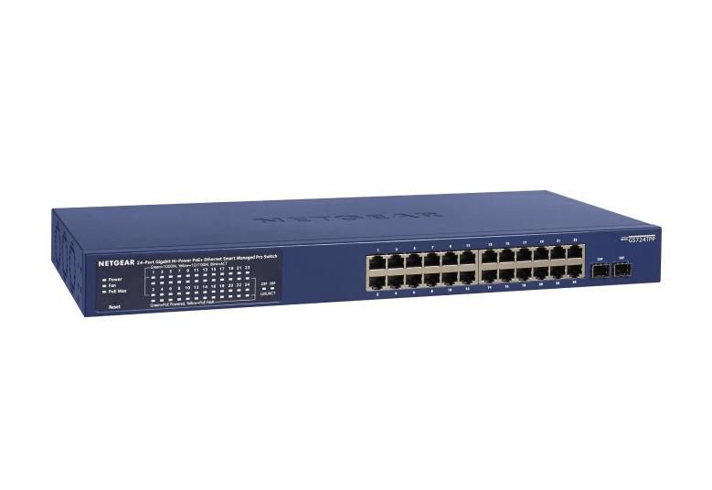 24port GE PoE Smart Managed Pro Switch GS724TP