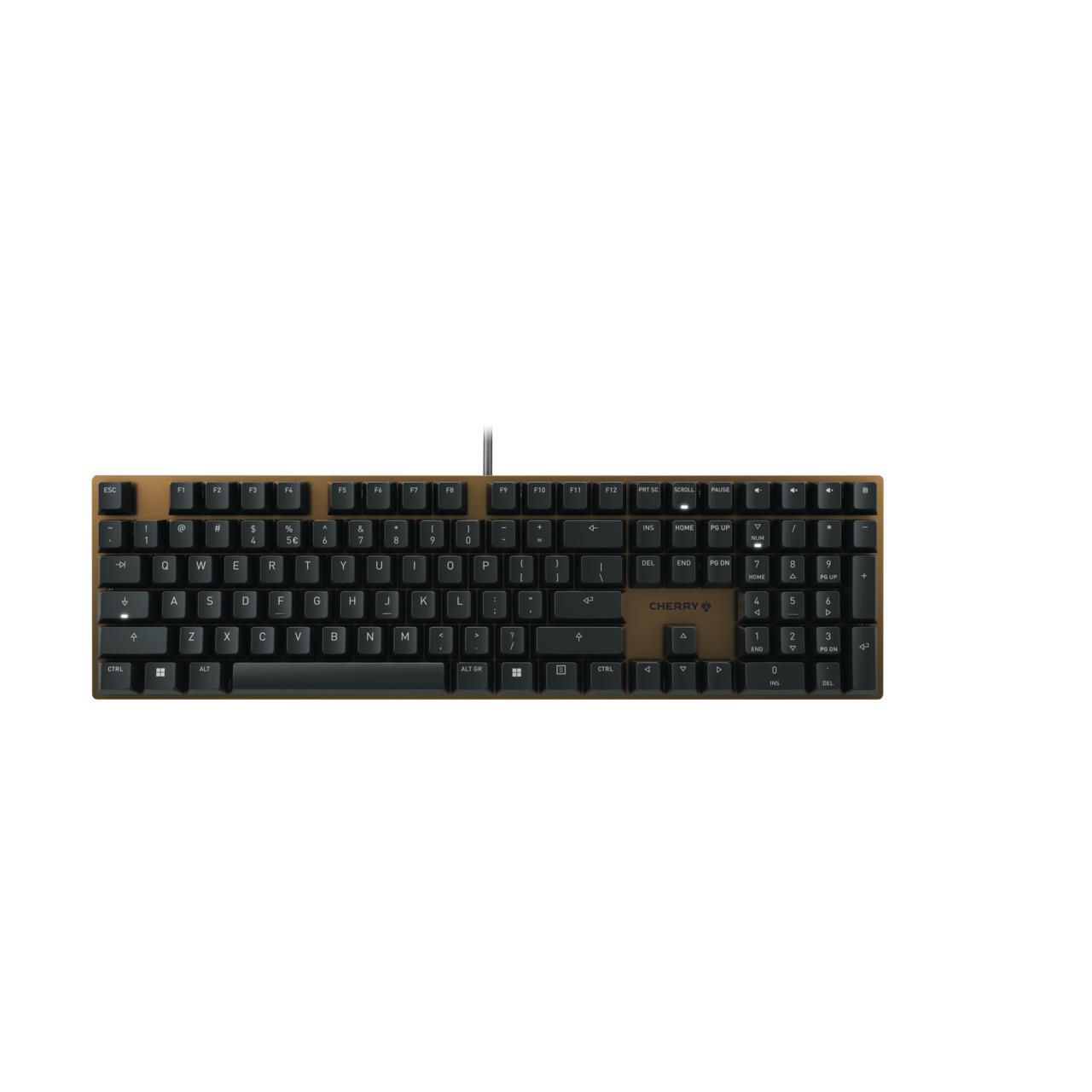 CHERRY KC 200 MX tastiera Universale USB QWERTY Inglese Nero Bronzo
