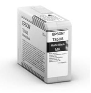 Epson UltraChrome HD cartuccia d'inchiostro 1 pz Originale Nero (Epson Matte Black Standard Ink Cartridge 80ml - C13T85080N)