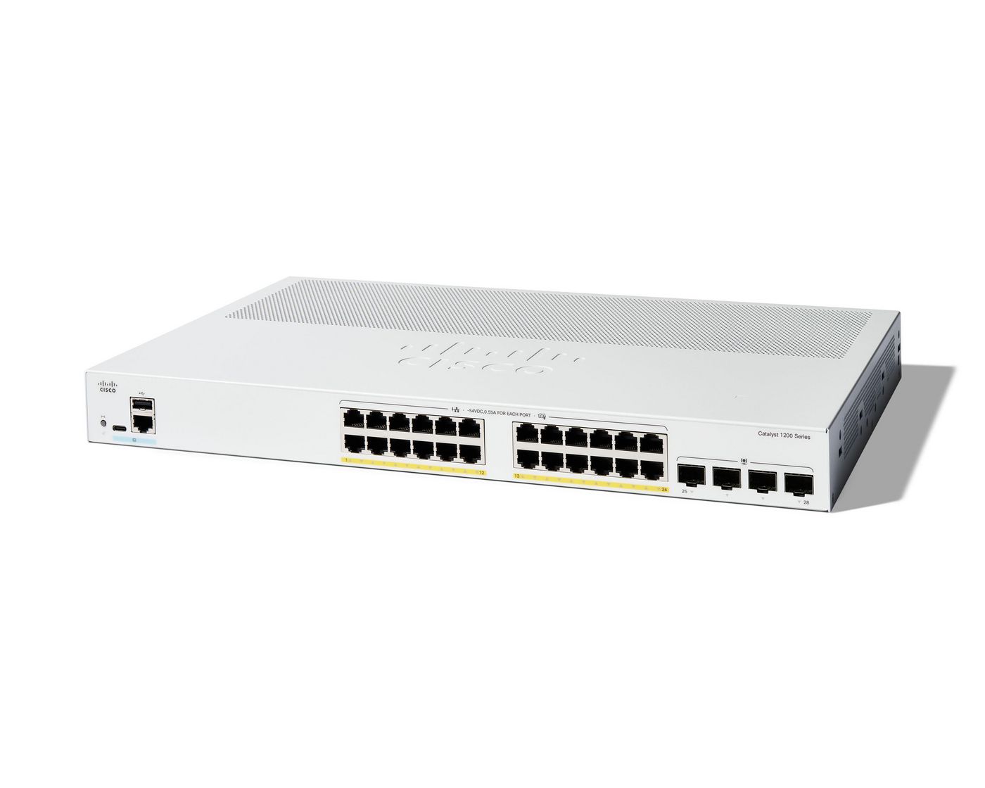 Catalyst 1200 24-port GE - PoE - 4x1G SFP