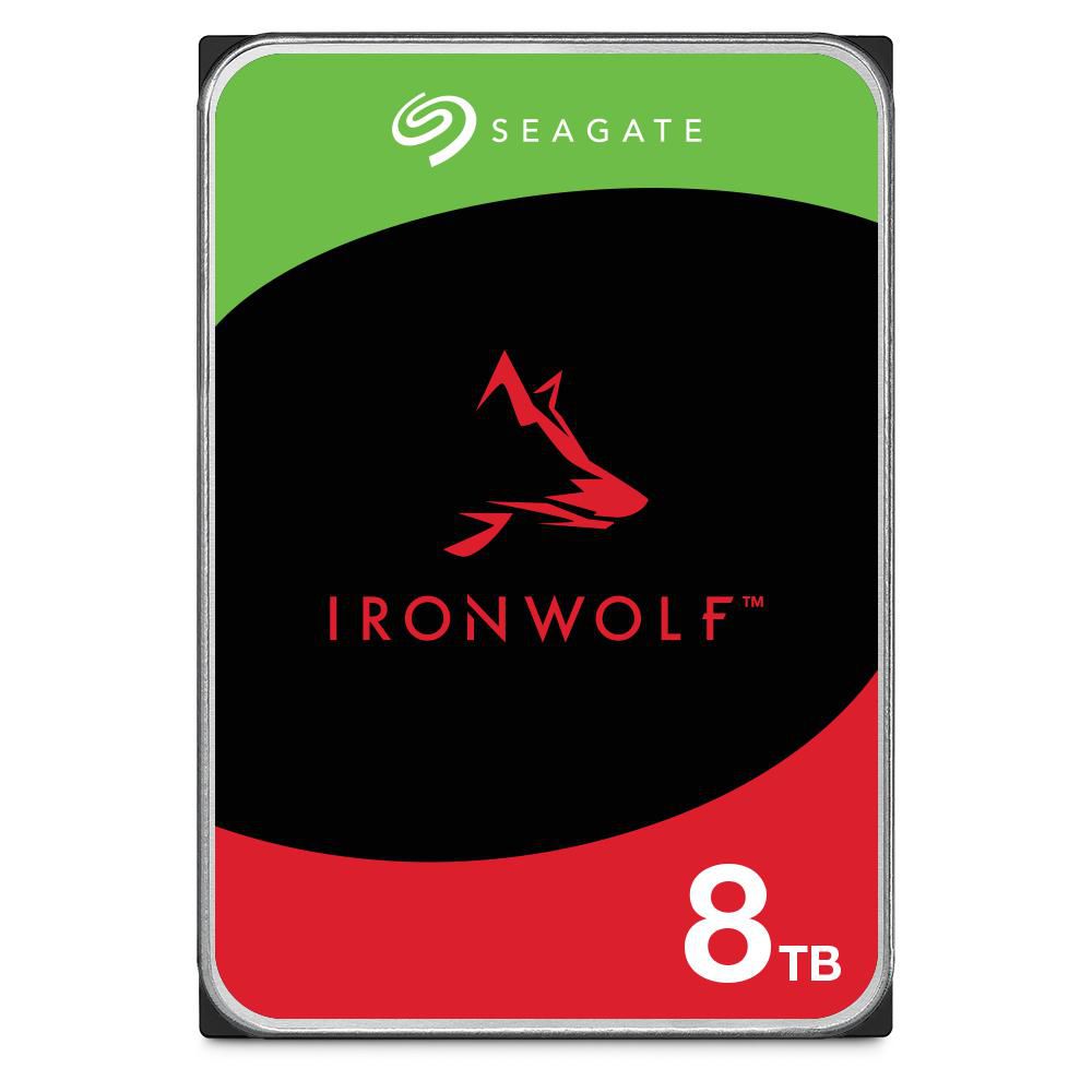 Seagate IronWolf ST8000VN002 4 PACK disco rigido interno 8 TB 5400 Giri/min 256 MB 3.5" Serial ATA III