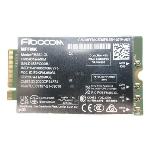 Wireless Mobile Modem dw5931e