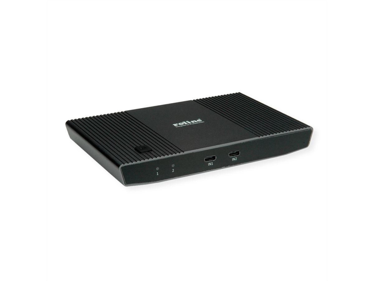 USB-C - HDMI KVM Switch/Dock - 14.01.3427