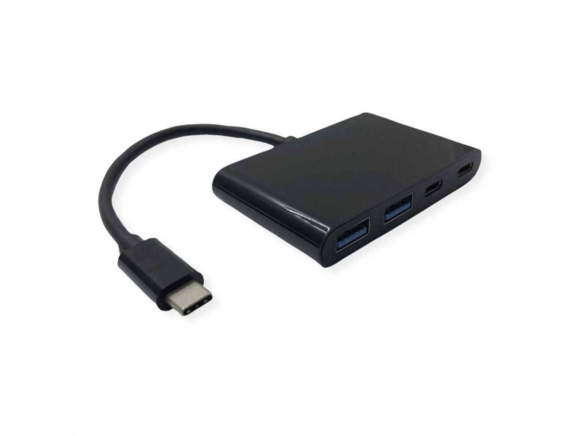USB3.2 Gen2 C Hub, 4x Port - 14.99.5041