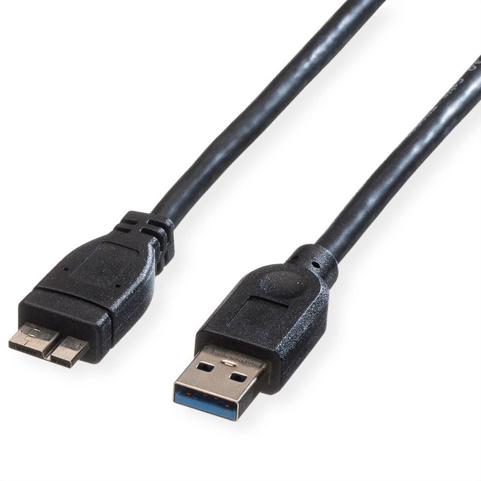 USB3.2 Gen1 Cable, A - Micro - 11.02.8876