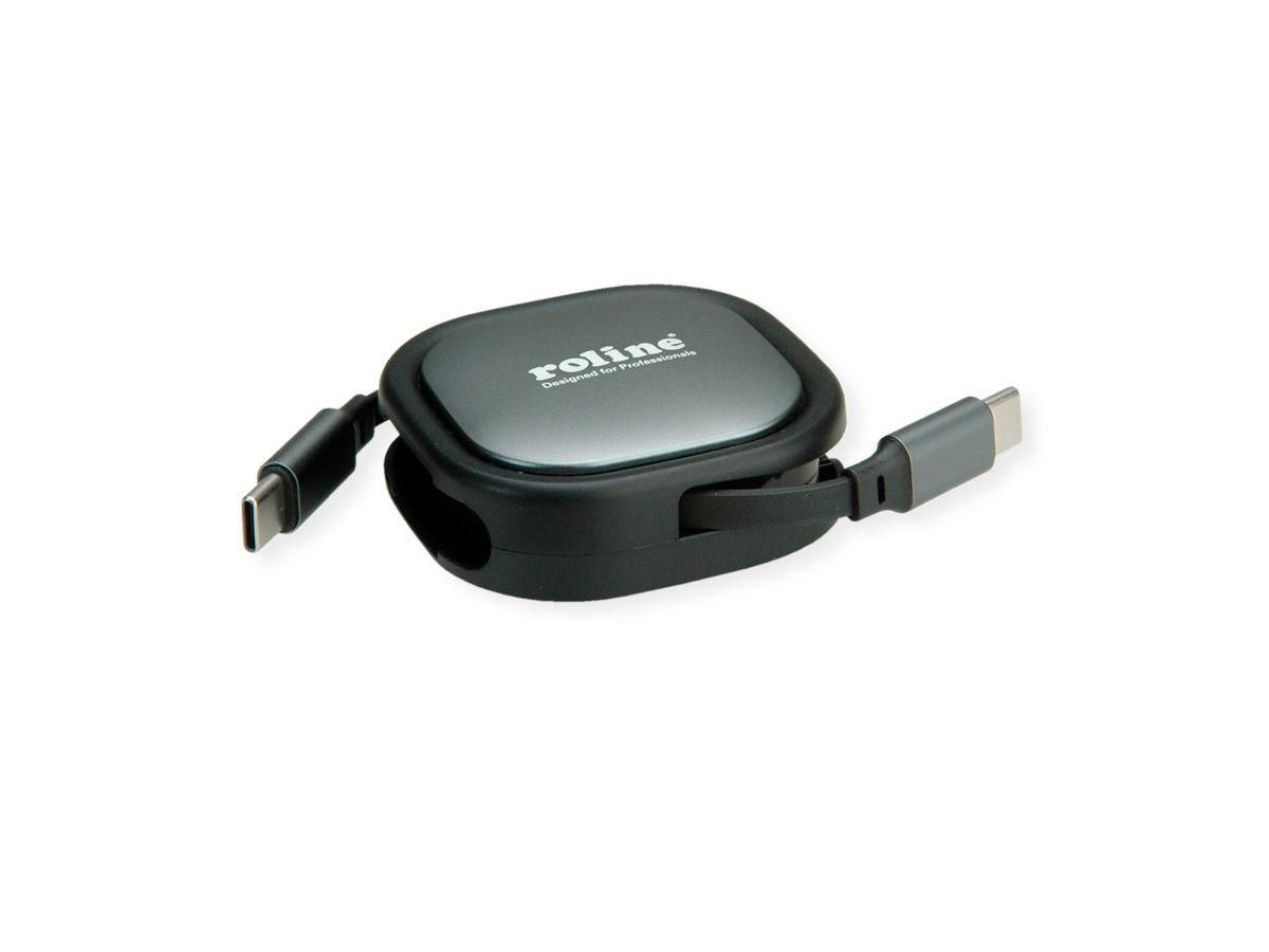 USB2.0 Retractable Cable, - 11.02.8420