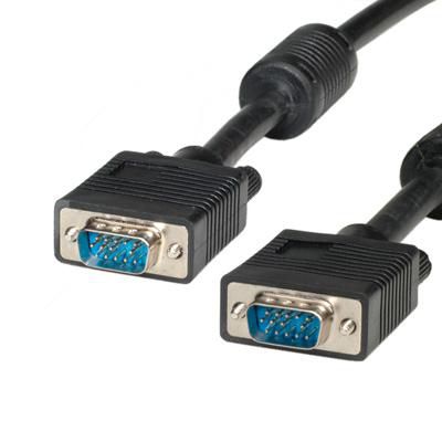 HQ VGA Cable + Ferrite, HD15, - 11.04.5253