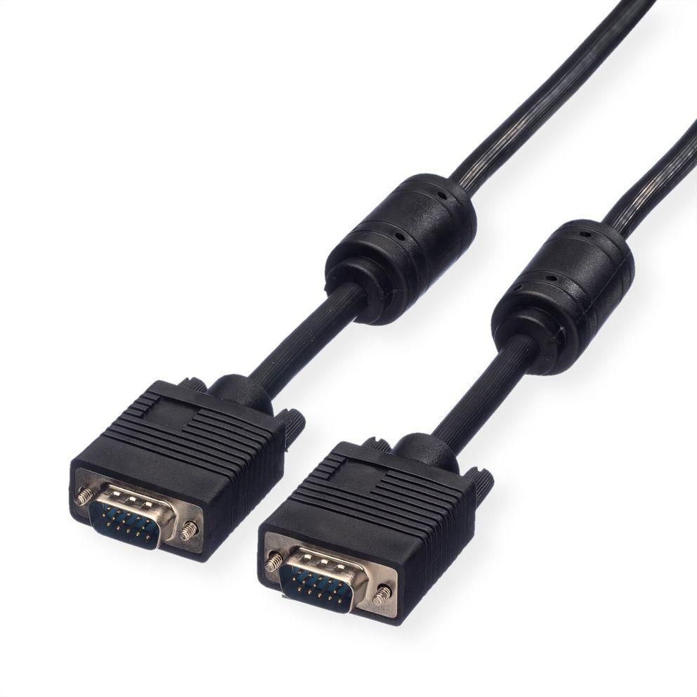 HQ VGA Cable + Ferrite, HD15, - 11.04.5260