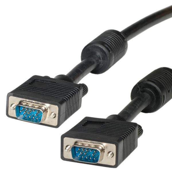 HQ VGA Cable + Ferrite, HD15, - 11.04.5265