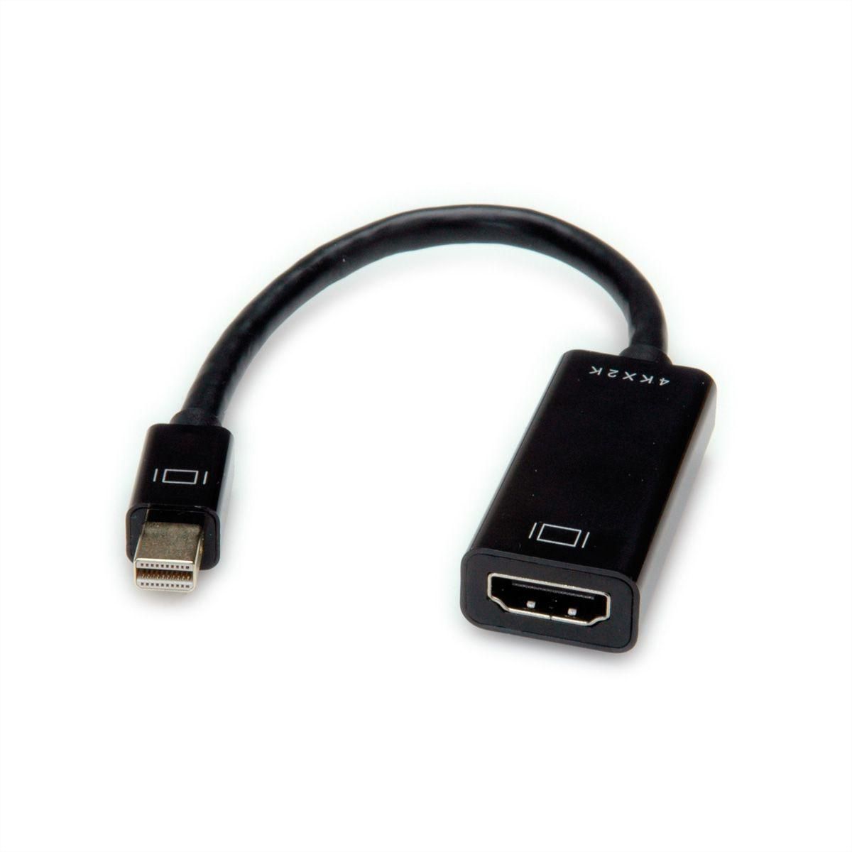 Value 12.99.3143 W128947488 Cableadapter Mini DP - HDMI, 