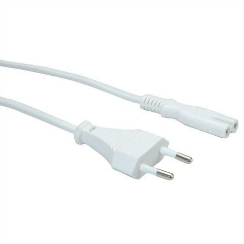 Value 19.99.2090 W128947597 Euro Power Cable, 2pin, 