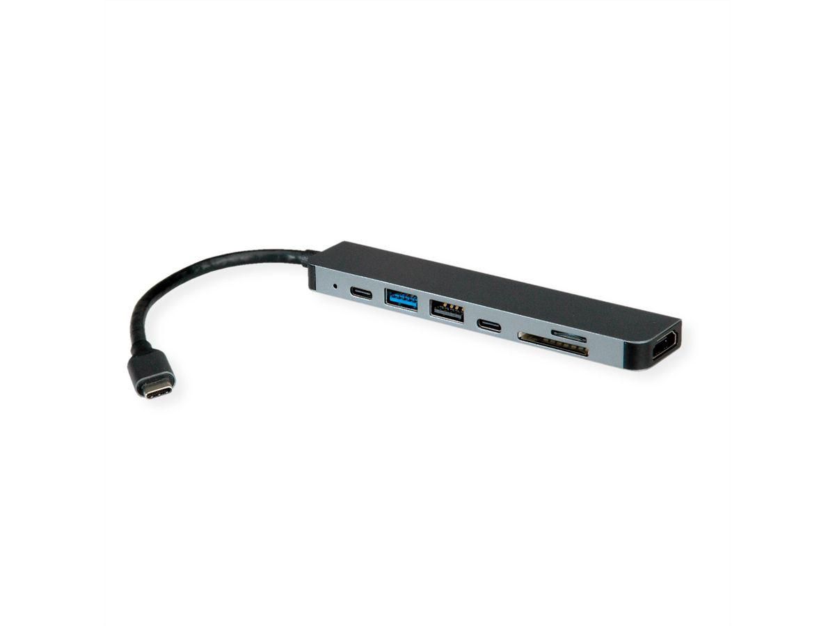 USB - C Dock, 1x HDMI + 2x A - 12.02.1122
