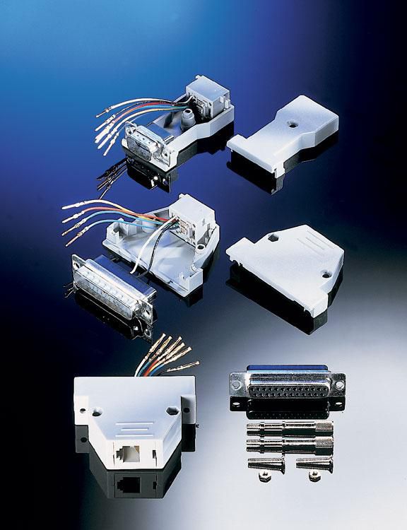 DB25 Plug - RJ45 Socket 8P / - 12.03.8025