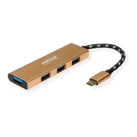 GOLD USB3.2 Gen1 type C SLIM - 14.02.5049