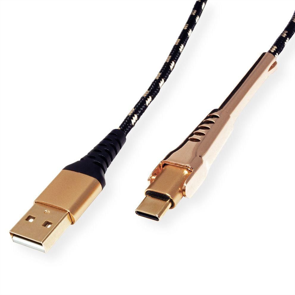 GOLD USB2.0 A - type C SELF - - 11.02.8920