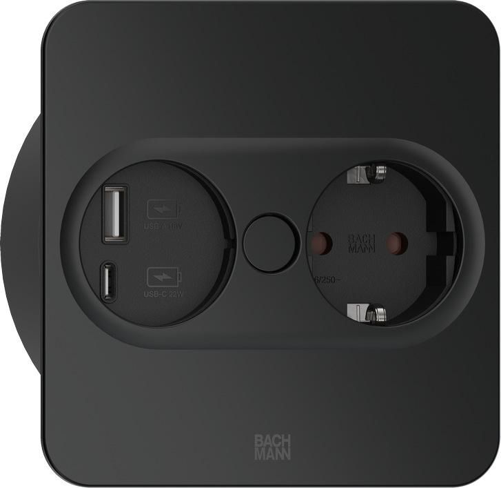 Bachmann 946.105 W128494515 TWIST 2 1xCEE73 1xUSB AC 22W 