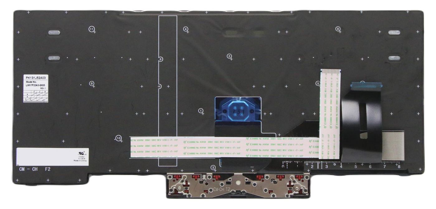 Keyboard for Lenovo ThinkPad - and Yoga series 5N20V44160, - Keyboard, Lenovo - Warranty: 6M