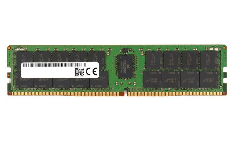 Micron サーバー用DDR4-2993 RDIMM 32GB Micron MTA36ASF4G72PZ-3G2R 32GB DDR4-3200MHz ECC Reg DIMM Server
