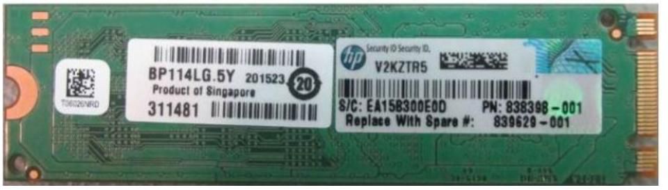 120GB SSD SATA M.2 2280.