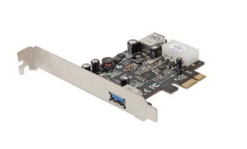 USB3.0 PCIe x1 Adapter Card FH