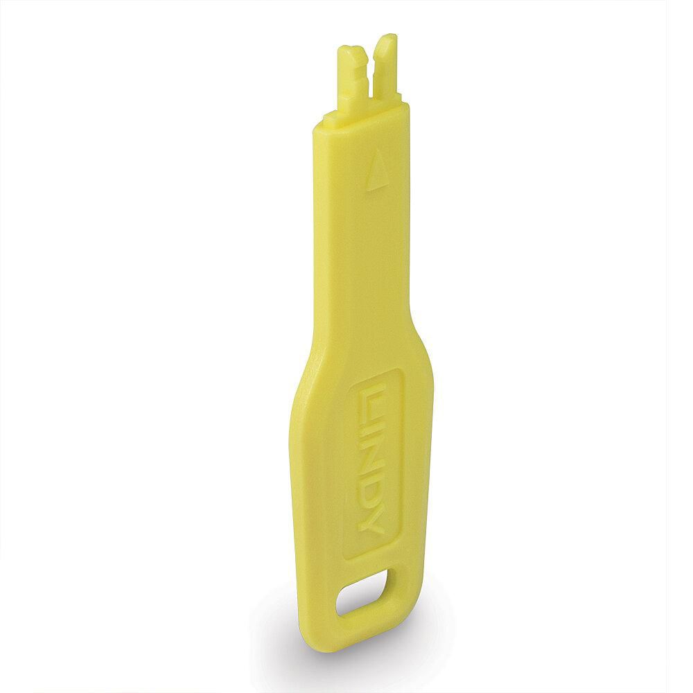RJ45 Port Blocker key, Yellow