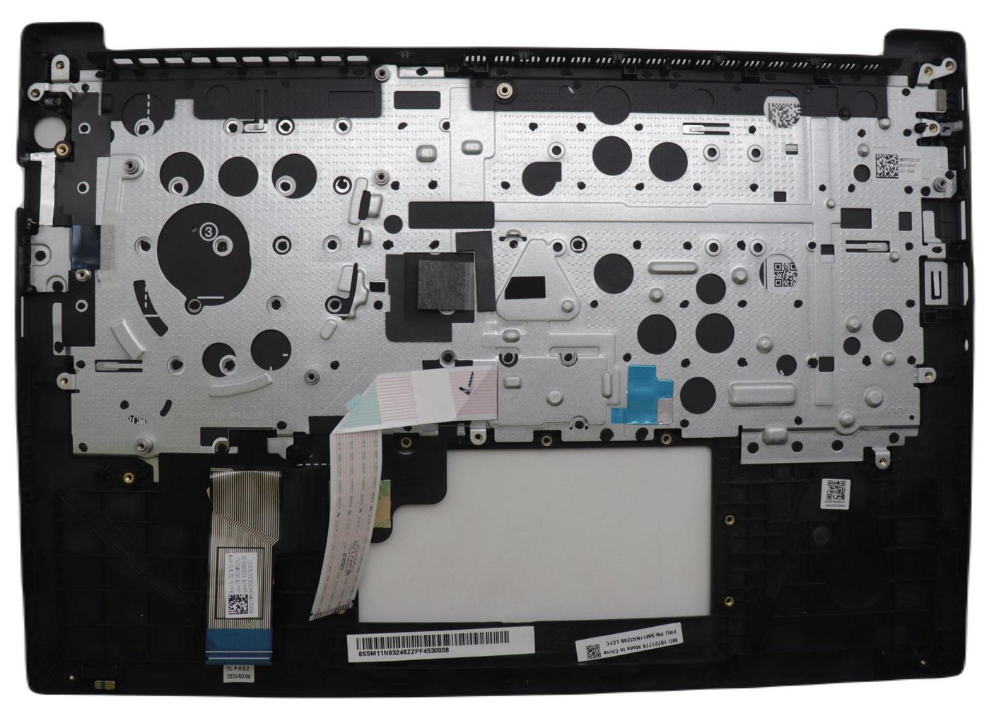 Lenovo 5M11N93290 W128835180 MECH_ASM FRU KB ITASRXUK Bk 