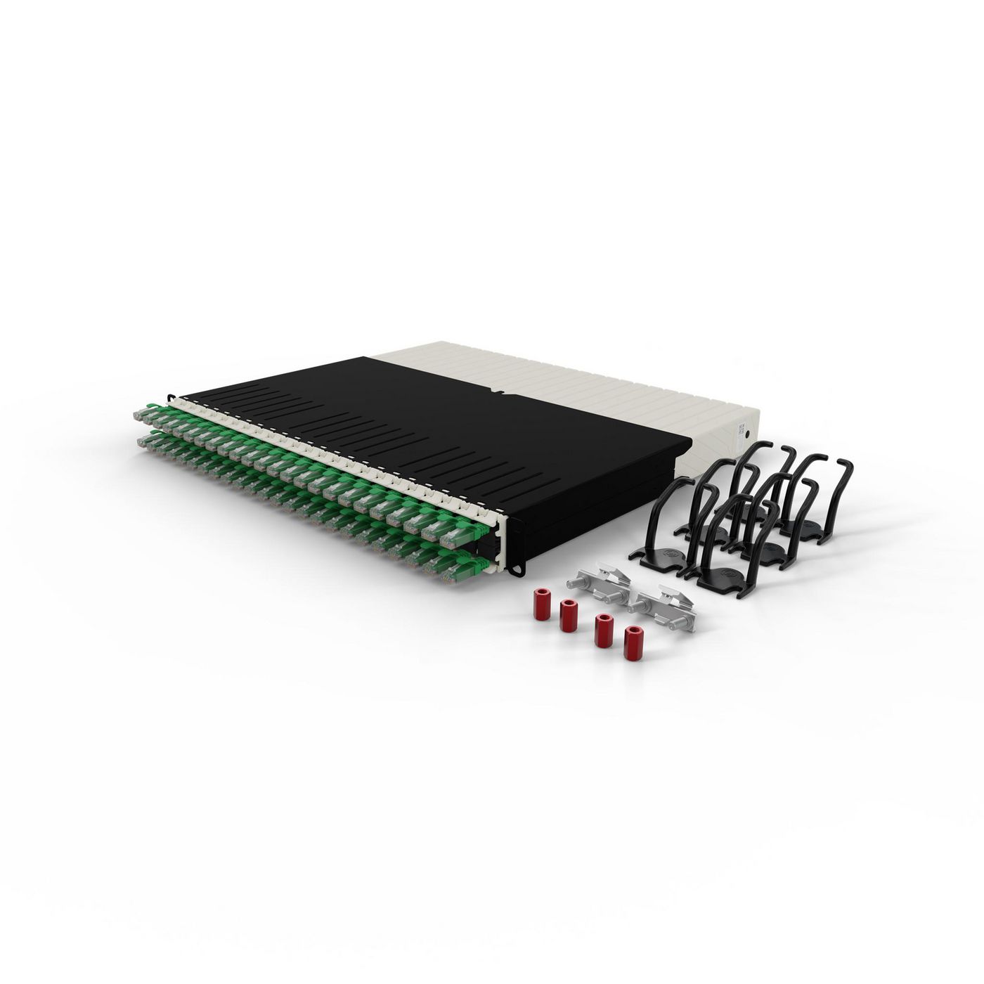 PATCHBOX PONEX8UTPGR cavo di rete Verde 0,8 m Cat6a U/UTP (UTP)
