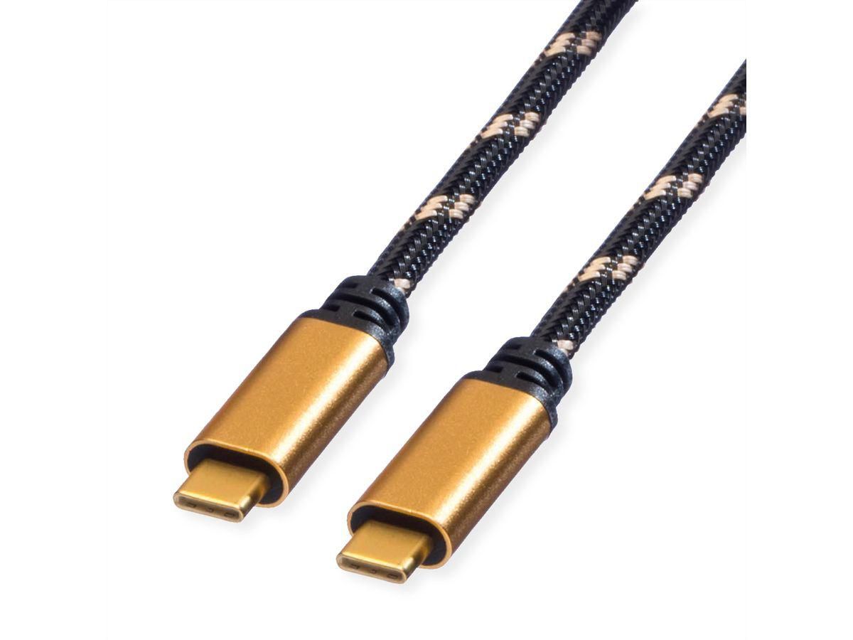 GOLD USB4 Gen3x2 Cable, C-C, - 11.02.9038