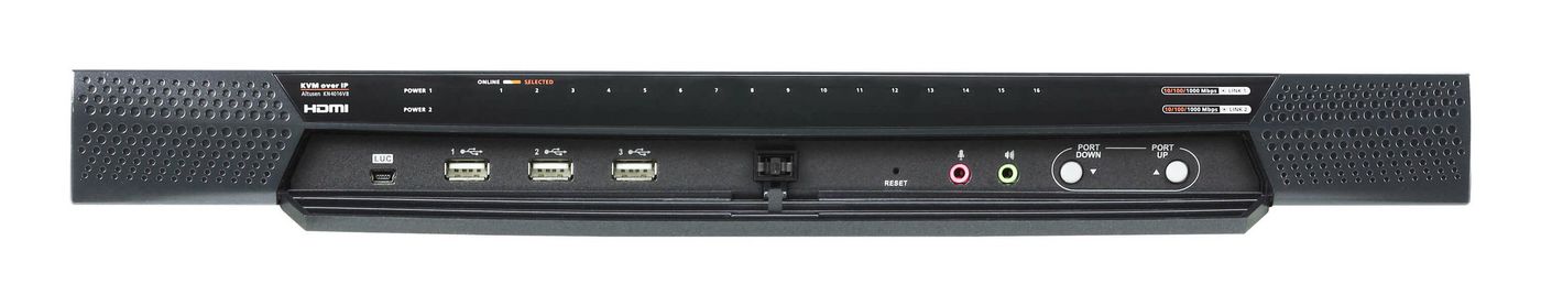 16-Port Cat 5 KVM over IP - KN4016VB-AX-G