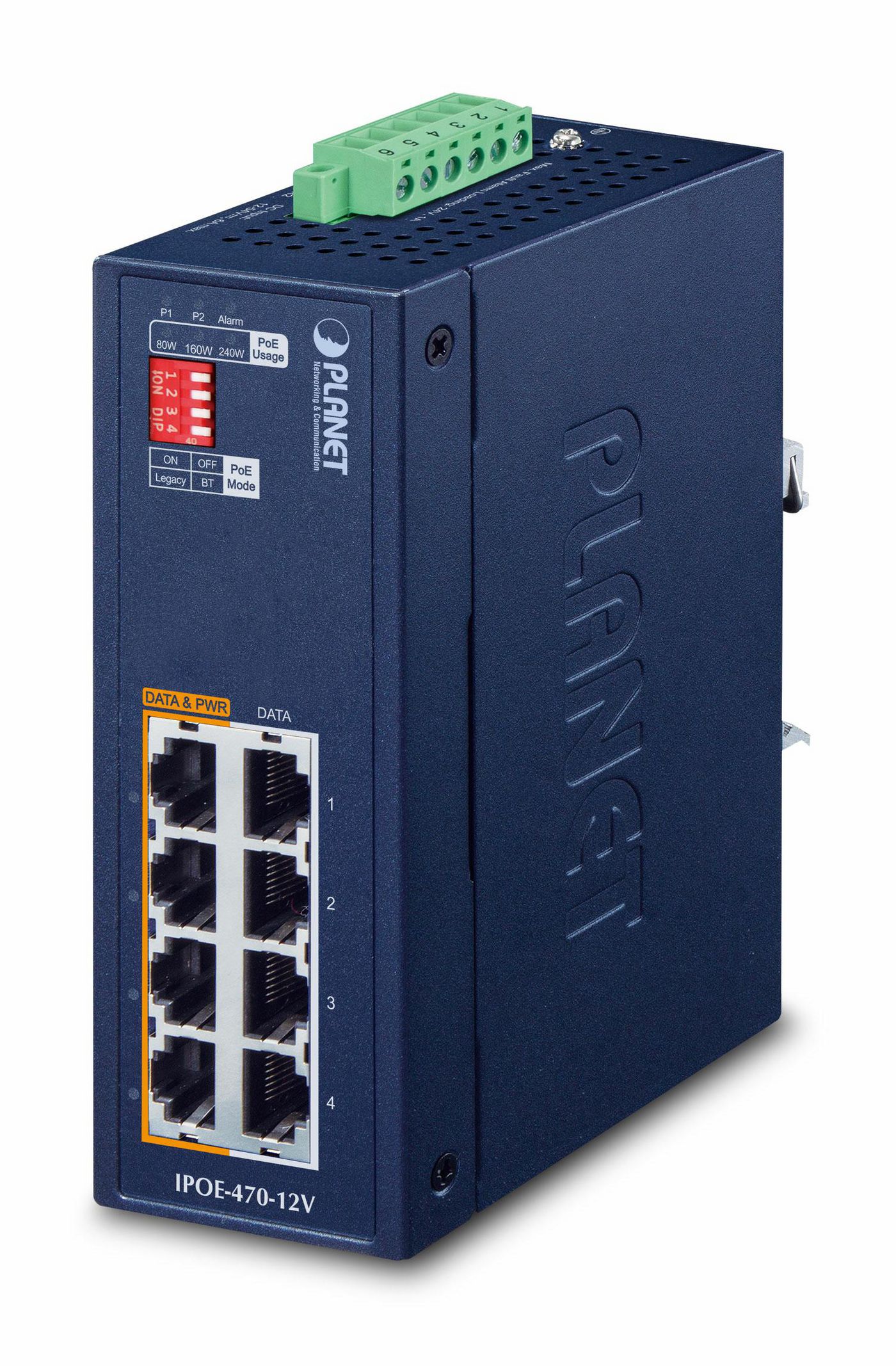 IP30 Industrial 4-port 