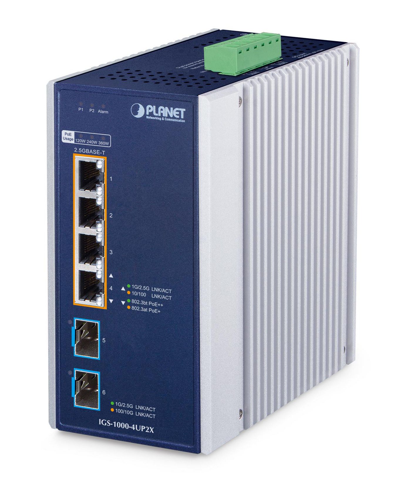IP30 Industrial 4-Port