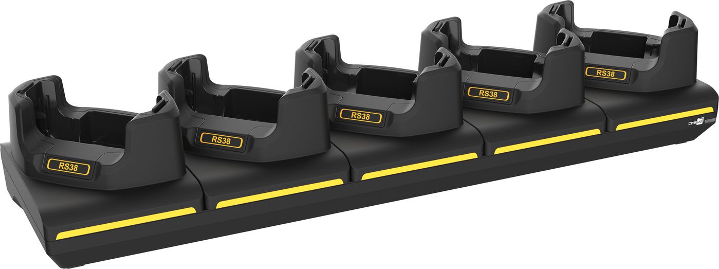 [5TC] 5 Slot Terminal Cradle - for RS38 UK adapter - Warranty: 12M