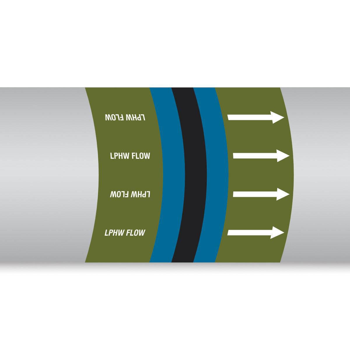 Brady 308774 W128396968 British Standard Pipe Markers 