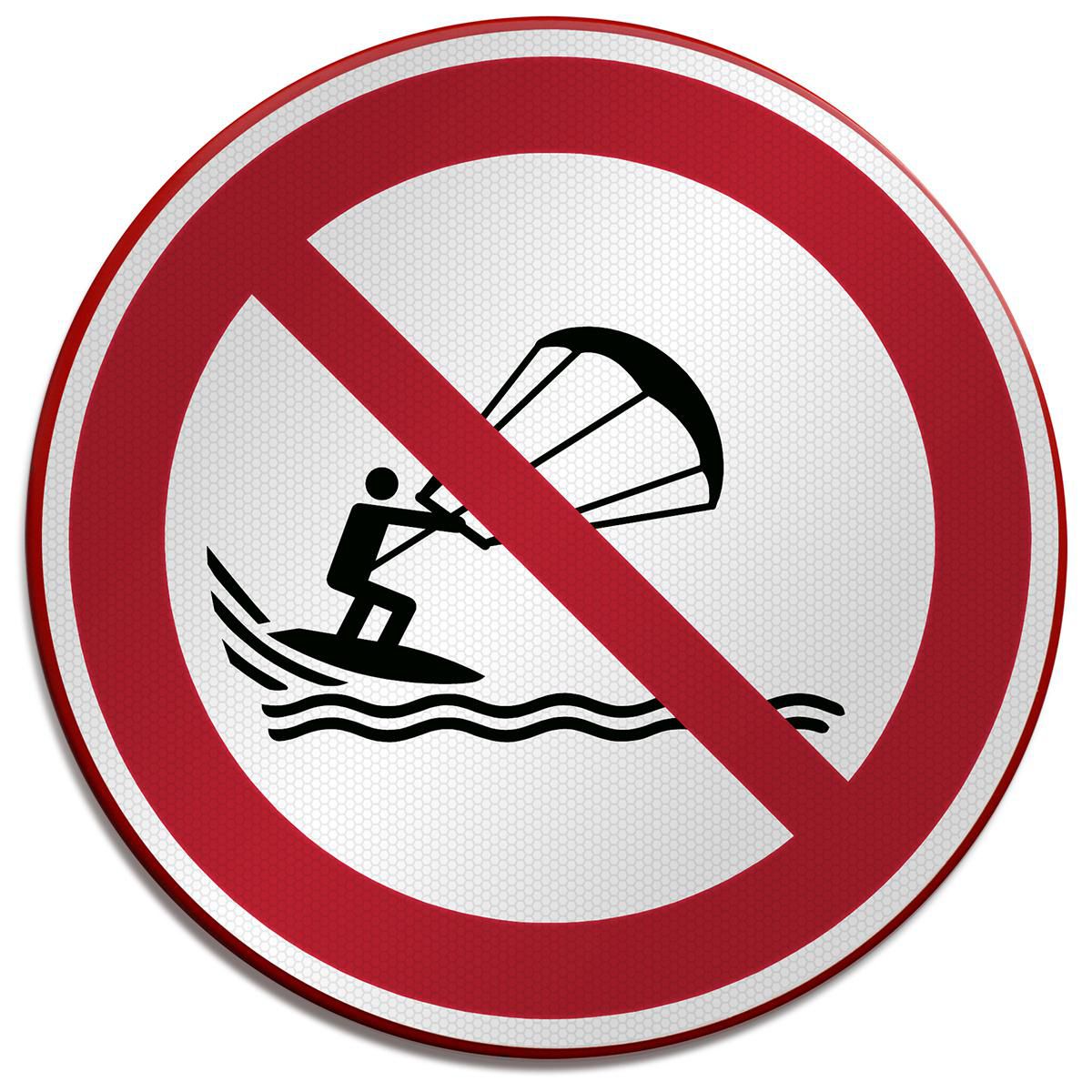 ISO Safety Sign - No kite 