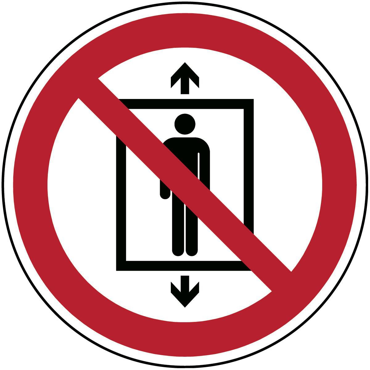 Brady PIC P027-DIA 315-AL-CRD1 W128413030 ISO Safety Sign - Do not use 